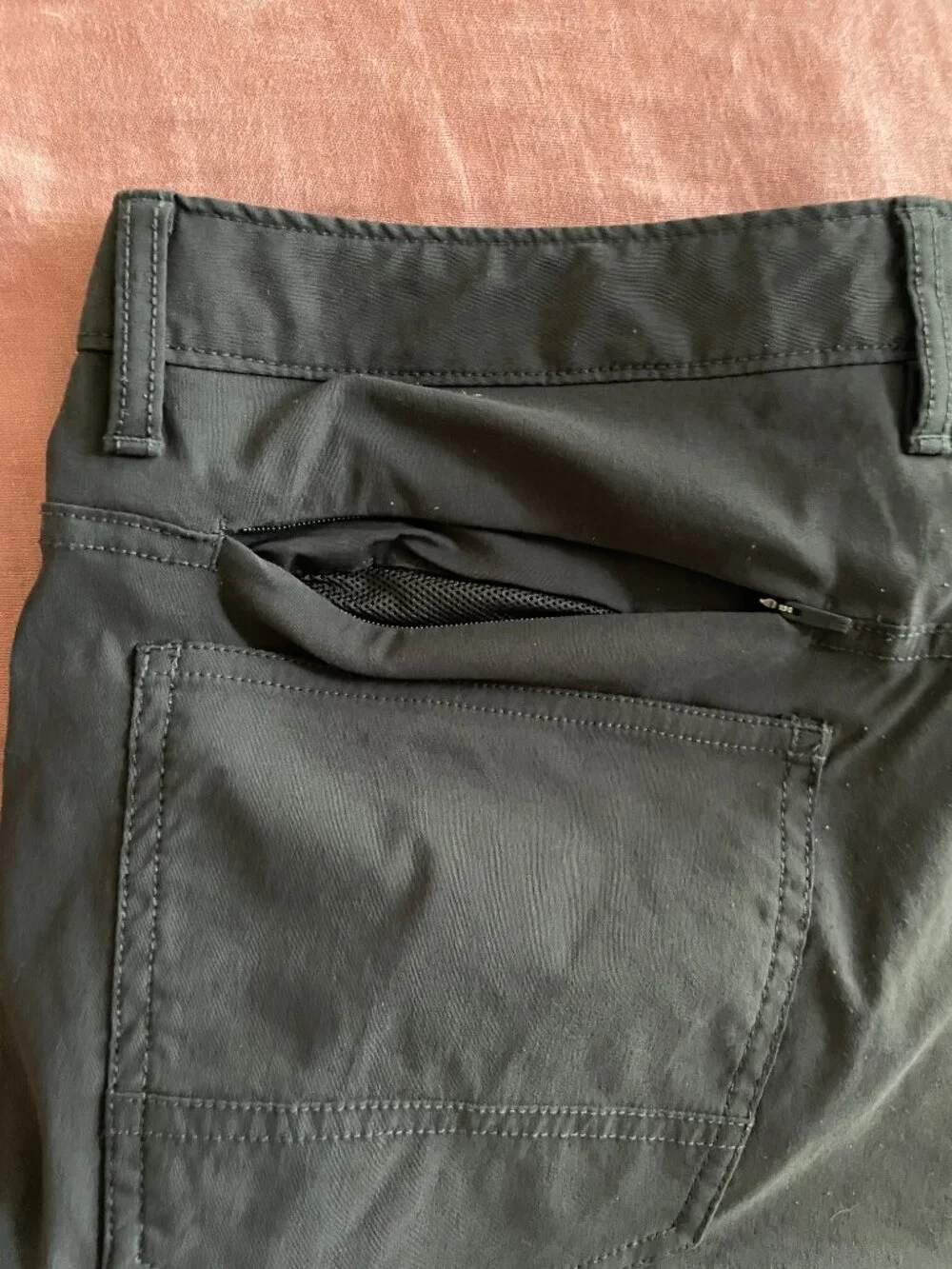 The North Face Mens Motion Pants‎ in Asphalt Grey Hiking Trousers - Size 32W